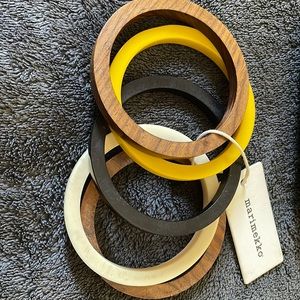 Marimekko stackable bracelets